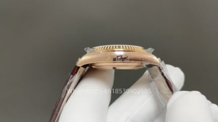 Rolex Day Date 36mm Unisex Watch CAL 2824/3255 Movement Lether Strap Automatic Mechanical Stainless Steel Watches 8+ Factory - Image 5