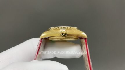 Rolex Day Date 36mm Unisex Watch CAL 2824/3255 Movement Lether Strap Automatic Mechanical Stainless Steel Watches 8+ Factory - Image 4