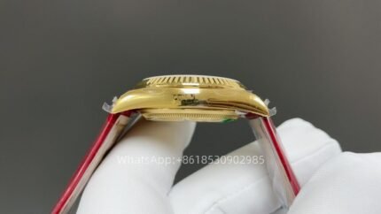 Rolex Day Date 36mm Unisex Watch CAL 2824/3255 Movement Lether Strap Automatic Mechanical Stainless Steel Watches 8+ Factory - Image 5