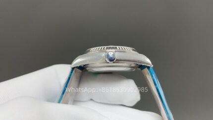 Rolex Day Date 36mm Unisex Watch CAL 2824/3255 Movement Lether Strap Automatic Mechanical Stainless Steel Watches 8+ Factory - Image 4