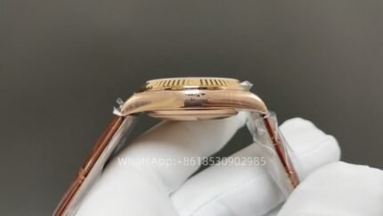 Rolex Day Date 36mm Unisex Watch CAL 2824/3255 Movement Lether Strap Automatic Mechanical Stainless Steel Watches 8+ Factory - Image 5