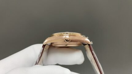 Rolex Day Date 36mm Unisex Watch CAL 2824/3255 Movement Lether Strap Automatic Mechanical Stainless Steel Watches 8+ Factory - Image 5