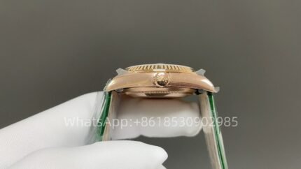 Rolex Day Date 36mm Unisex Watch CAL 2824/3255 Movement Lether Strap Automatic Mechanical Stainless Steel Watches 8+ Factory - Image 4